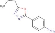 4-(5-Propyl-1,3,4-oxadiazol-2-yl)aniline