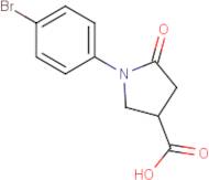 1-(4-Bromophenyl)-5-oxopyrrolidine-3-carboxylic acid