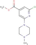 Methyl 2-chloro-6-(4-methylpiperazin-1-yl)isonicotinate