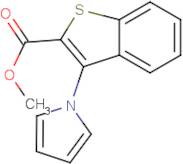 Methyl 3-(1H-pyrrol-1-yl)-1-benzothiophene-2-carboxylate