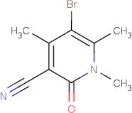 5-Bromo-1,4,6-trimethyl-2-oxo-1,2-dihydropyridine-3-carbonitrile