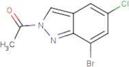 2-Acetyl-7-bromo-5-chloro-2H-indazole