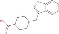1-(1H-Indol-3-ylmethyl)piperidine-4-carboxylic acid
