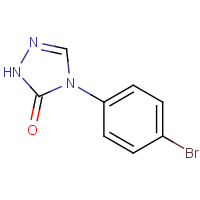 4-(4-Bromophenyl)-2,4-dihydro-3H-1,2,4-triazol-3-one