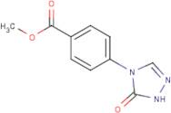 Methyl 4-(5-oxo-1,5-dihydro-4H-1,2,4-triazol-4-yl)benzoate