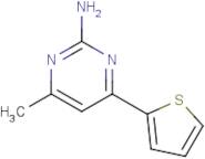 4-Methyl-6-thien-2-ylpyrimidin-2-amine