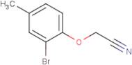 (2-Bromo-4-methylphenoxy)acetonitrile