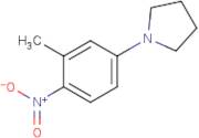 1-(3-Methyl-4-nitrophenyl)pyrrolidine