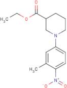 Ethyl 1-(3-methyl-4-nitrophenyl)piperidine-3-carboxylate