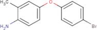 4-(4-Bromophenoxy)-2-methylaniline