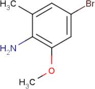 4-Bromo-2-methoxy-6-methylaniline