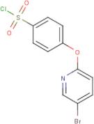 4-[(5-Bromopyridin-2-yl)oxy]benzenesulfonyl chloride