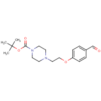 tert-Butyl 4-[2-(4-formylphenoxy)ethyl]piperazine-1-carboxylate