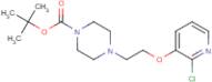 tert-Butyl 4-{2-[(2-chloropyridin-3-yl)oxy]ethyl}piperazine-1-carboxylate