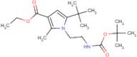 tert-Butyl 2-(2-tert-butyl-4-ethoxycarbonyl-5-methyl-1H-pyrrol-1-yl)ethylcarbamate