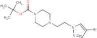 tert-Butyl 4-[2-(4-bromo-1H-pyrazol-1-yl)ethyl]piperazine-1-carboxylate