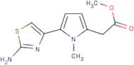 Methyl [5-(2-amino-1,3-thiazol-4-yl)-1-methyl-1H-pyrrol-2-yl]acetate