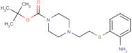 tert-Butyl 4-{2-[(2-aminophenyl)thio]ethyl}piperazine-1-carboxylate