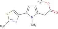 Methyl [1-methyl-5-(2-methyl-1,3-thiazol-4-yl)-1H-pyrrol-2-yl]acetate