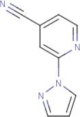 2-(1H-Pyrazol-1-yl)isonicotinonitrile