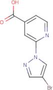 2-(4-Bromo-1H-pyrazol-1-yl)isonicotinic acid