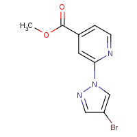 Methyl 2-(4-bromo-1H-pyrazol-1-yl)isonicotinate