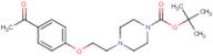 4-[2-(4-tert-Butoxycarbonylpiperazin-1-yl)ethoxy]acetophenone