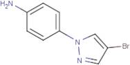 4-(4-Bromo-1H-pyrazol-1-yl)aniline