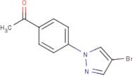 1-[4-(4-Bromo-1H-pyrazol-1-yl)phenyl]ethanone