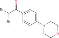 2,2-Dibromo-1-(4-morpholin-4-ylphenyl)ethanone