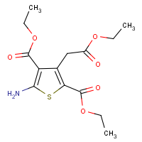 Diethyl 5-amino-3-(2-ethoxy-2-oxoethyl)thiophene-2,4-dicarboxylate