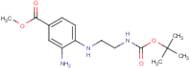 Methyl 3-amino-4-({2-[(tert-butoxycarbonyl)amino]ethyl}amino)benzoate