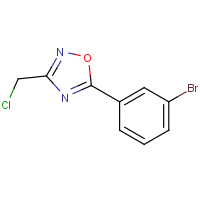 5-(3-Bromophenyl)-3-(chloromethyl)-1,2,4-oxadiazole