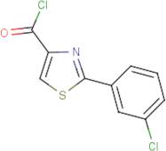 2-(3-Chlorophenyl)-1,3-thiazole-4-carbonyl chloride