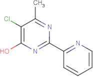 5-Chloro-6-methyl-2-(2-pyridyl)pyrimidin-4-ol