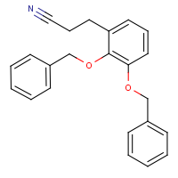 3-[2,3-Di(benzyloxy)phenyl]propanenitrile