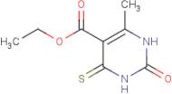 Ethyl 6-methyl-2-oxo-1,2,3,4-tetrahydro-4-thioxopyrimidine-5-carboxylate