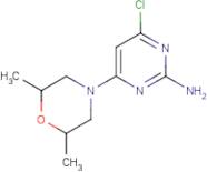 4-Chloro-6-(2,6-dimethylmorpholin-4-yl)pyrimidin-2-amine