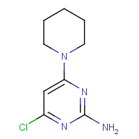 4-Chloro-6-piperidin-1-ylpyrimidin-2-amine