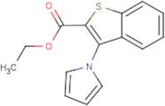 Ethyl 3-(1H-pyrrol-1-yl)-1-benzothiophene-2-carboxylate