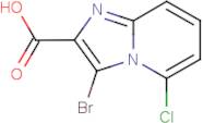 3-Bromo-5-chloroimidazo[1,2-a]pyridine-2-carboxylic acid