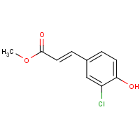 Methyl 3-(3-chloro-4-hydroxyphenyl)acrylate