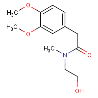 2-(3,4-Dimethoxyphenyl)-N-(2-hydroxyethyl)-N-methylacetamide