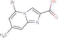 5-Bromo-7-methylimidazo[1,2-a]pyridine-2-carboxylic acid