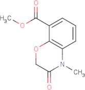 Methyl 4-methyl-3-oxo-3,4-dihydro-2H-1,4-benzoxazine-8-carboxylate