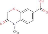 4-Methyl-3-oxo-3,4-dihydro-2H-1,4-benzoxazine-7-carboxylic acid