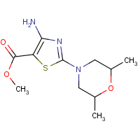 Methyl 4-amino-2-(2,6-dimethylmorpholin-4-yl)-1,3-thiazole-5-carboxylate