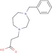 3-(4-Benzylhomopiperazin-1-yl)propanoic acid