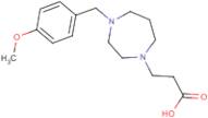 3-[4-(4-Methoxybenzyl)homopiperazin-1-yl]propanoic acid