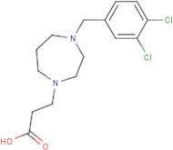 3-[4-(3,4-Dichlorobenzyl)homopiperazin-1-yl]propanoic acid